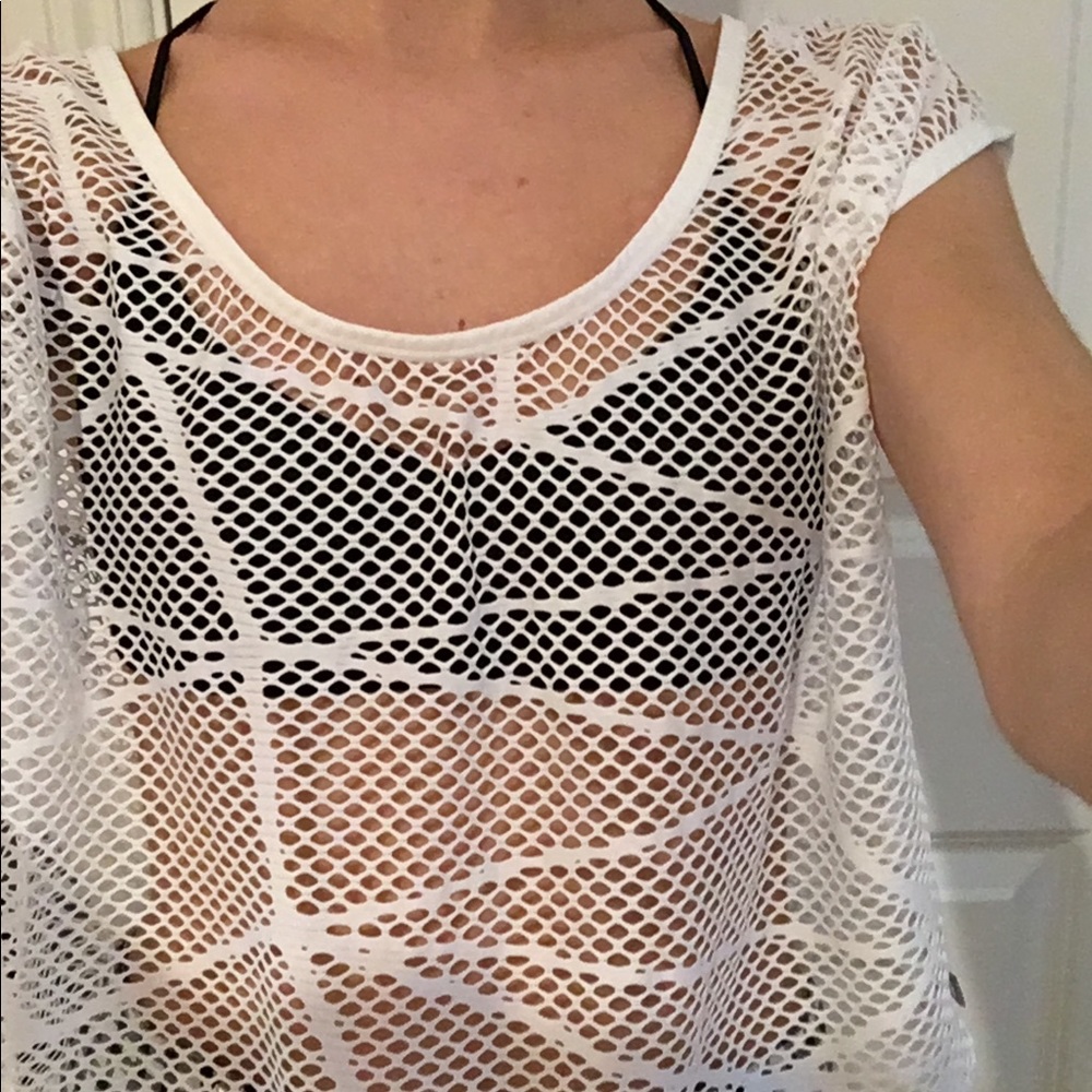 NWOT Fishnet T-shirt